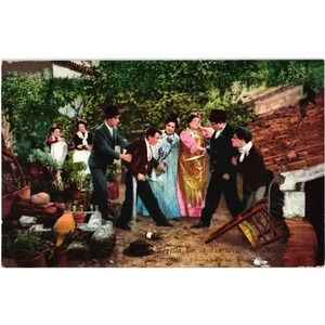 Sevilla En La Huerta Del Tio Milindris Spain Postcard